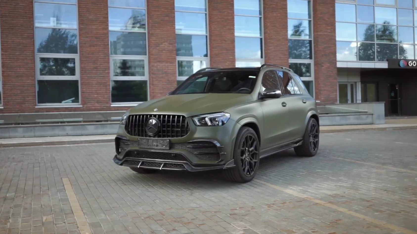Карбоновые накладки на зеркала для Mercedes-Benz GLE V167