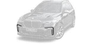 Вставки в передний бампер