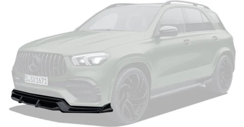 Карбоновая губа для Mercedes-Benz GLE V167