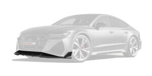 Губа переднего бампера