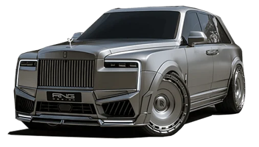 Карбоновые пороги для Rolls-Royce Cullinan Series II