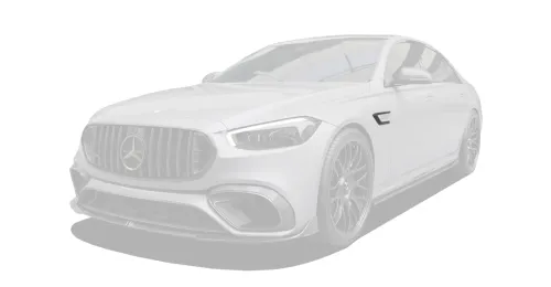 Карбоновые вставки в передние крылья для Mercedes-Benz S63 W223