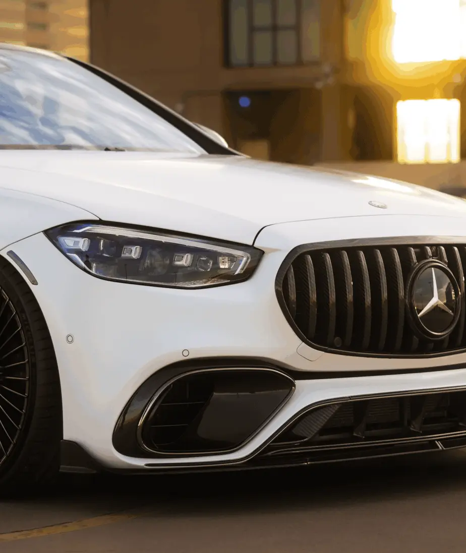 Матовый белый манифест: самый уникальный Mercedes-AMG S63 в США, созданный в Денвере