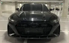 Карбоновая губа переднего бампера для Audi RS7