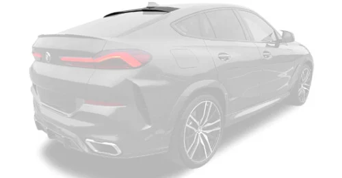 Карбоновый спойлер для BMW X6 G06 верхний