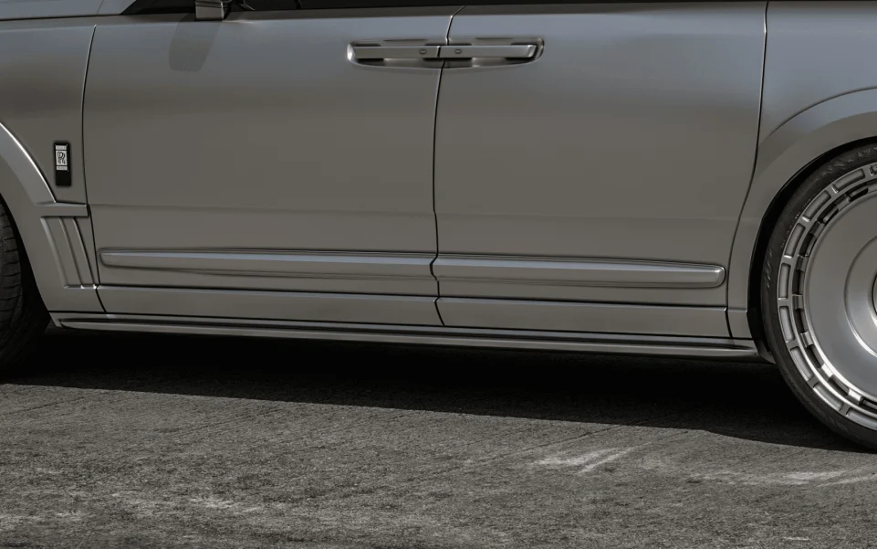 Карбоновые пороги для Rolls-Royce Cullinan Series II