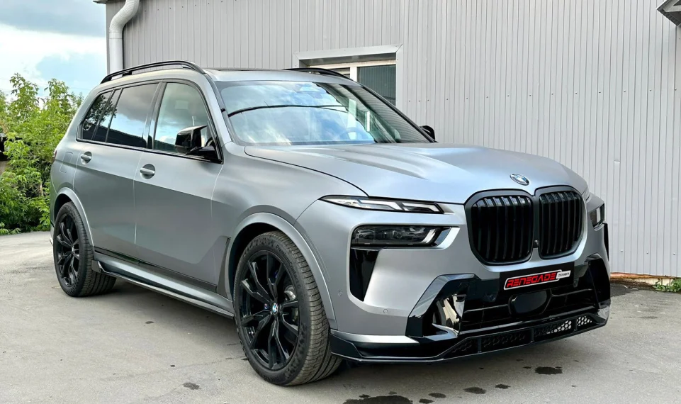 Губа переднего бампера для BMW X7 LCI
