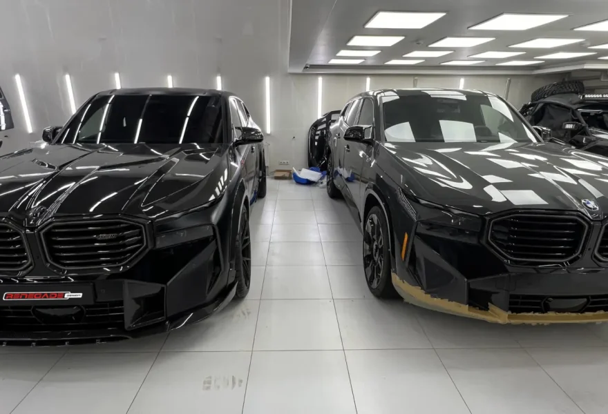 Полностью карбоновый BMW XM с новым капотом