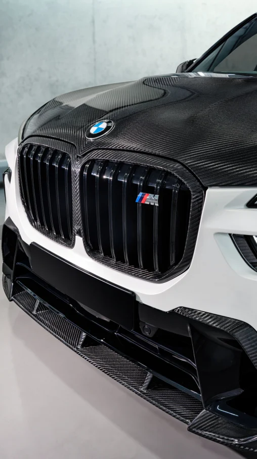 Губа переднего бампера для BMW X7 LCI