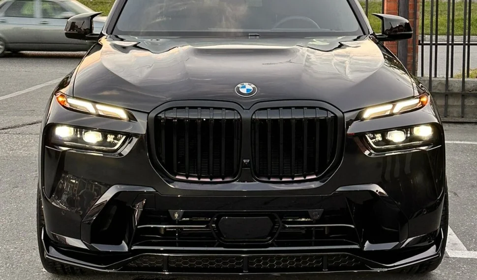 Губа переднего бампера для BMW X7 LCI