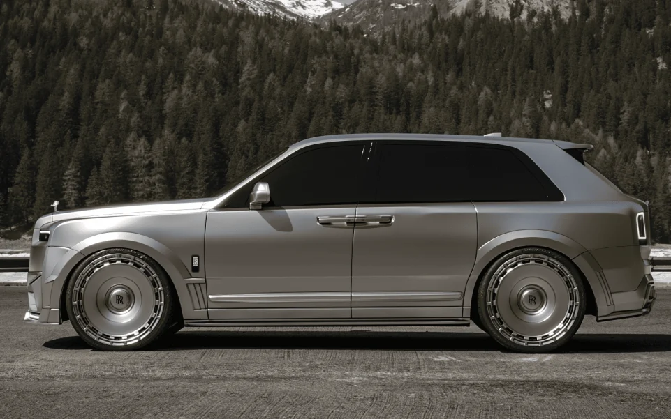Карбоновые пороги для Rolls-Royce Cullinan Series II